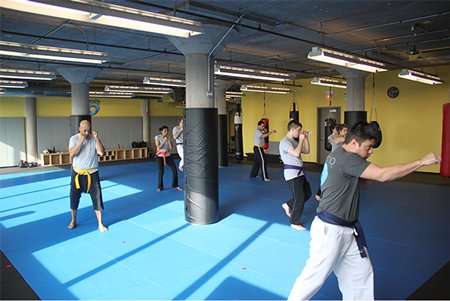 Kickboxing Class at Kensho
