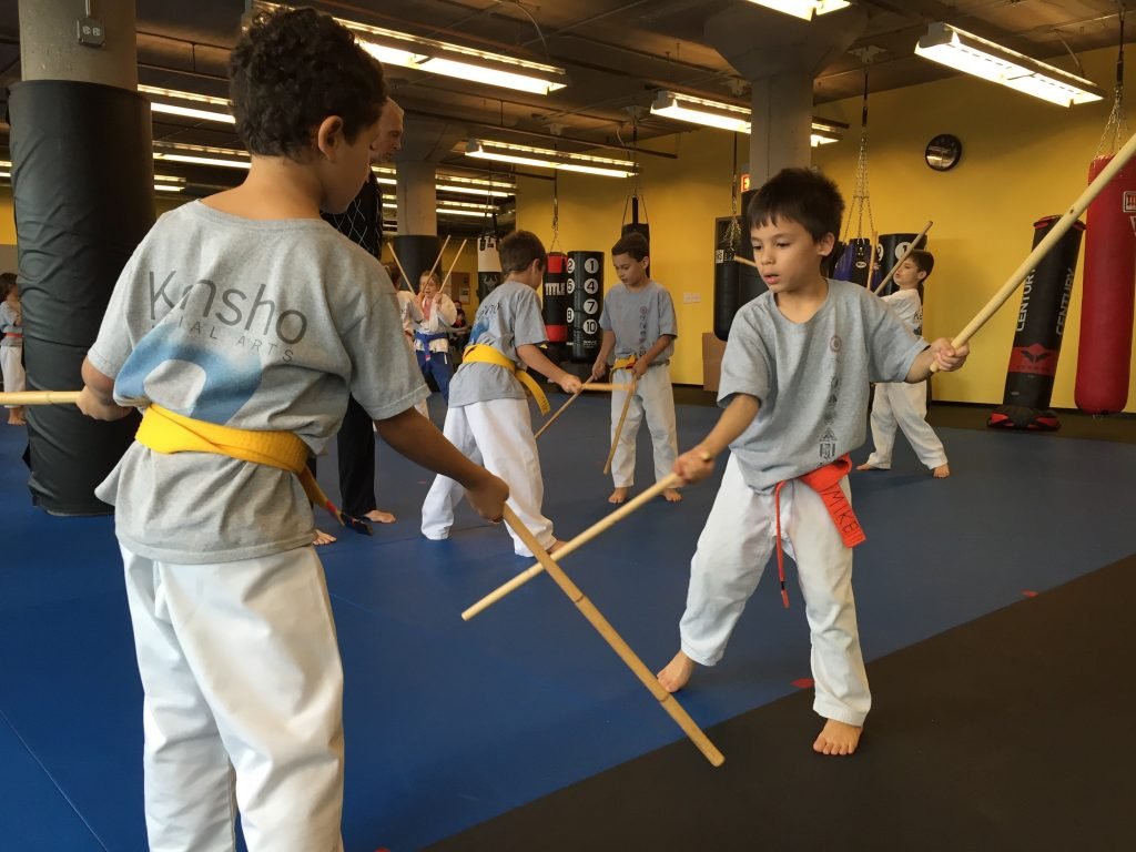 Kids Kali Weapon Training
